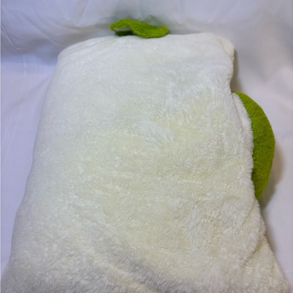 Froggy Plush Pillow, Green/White - Smoochy Pals by Linzy Toys - Picture 10 of 10